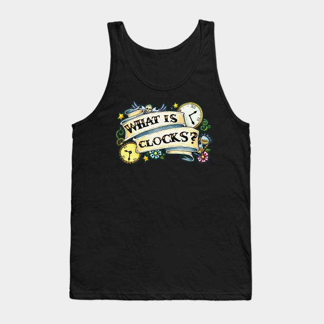 What is Clocks? Tank Top by Scrotes